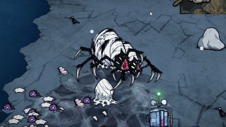 饥荒怎么获得大量蜘蛛丝